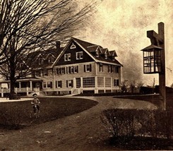 New Canaan Connecticut CT Hampton Inn 1914 Vtg Postcard Ess and Ess Photo - £7.68 GBP