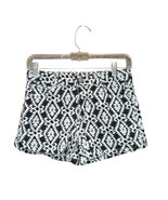Copper Key Girls Size 14 Shorts Black White Pockets Denim Jean Geometric - $16.25 CAD