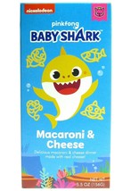 Nickelodeon Pinkfong Baby Shark Macaroni &amp; Cheese 5.5 oz Brand New Sealed Box - £3.98 GBP