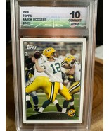 - Aaron Rodgers 2009 Topps Football Card - £38.57 GBP