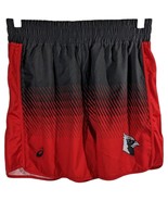 Asics Cardinals MMA Wrestling Shorts Womens Size M Medium Red Black - $40.96 CAD