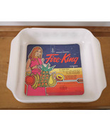 Vintage Anchor Hocking Fire King Green Meadow 8&quot; Cake Pan Dish Original ... - £31.23 GBP