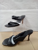 PiePieBuy Womens Square Toe High Heel Slingback Slip On,  Black, Size 6.5 | Tp11 - £12.91 GBP