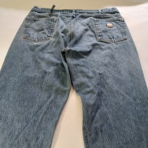 Carhartt B17-DST Men's 40×32 Blue Cotton Denim Jeans Measured Size 38×31 image 13