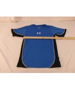 Children Youth Boy's Under Armour Black Blue White Workout Gym Shirt 30365 - €10,40 EUR Children Youth Boy's Under Armour Black Blue White Workout Gym Shirt 30365 - €10,40 EUR