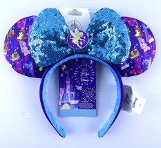 WDW Disney Joey Chou Tinkerbell Minnie Mouse Bow Ears Headband Disney Parks - $39.91
