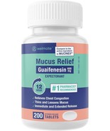 WELMATE | Mucus Relief | Guaifenesin 600mg | 12 Hr Support | Temporary R... - €44,91 EUR