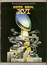 Super Bowl 16 XVI Game program 49ers Bengals 1982 - £34.83 GBP