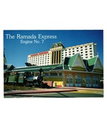 Ramada Express Hotel Engine No 7 Train Vintage Postcard Tourist Vacation... - £7.47 GBP