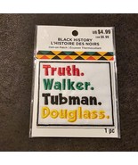 Black History Month IRON ON PATCH Truth Walker Tubman Douglass Dream Queen - $258.52 MXN