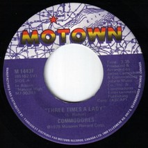 Commodores Three Times A Lady 45 rpm Look What You&#39;ve Done To Me - £5.53 GBP