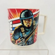 Vintage 1982 GI Joe Plastic Cup Mug Hasbro  3.5” Deka  - $15.88