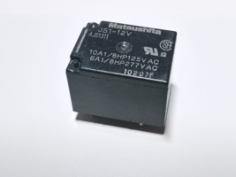 JS1-12V Matsushita Power Relay 12VDC SPDT 10A 125VAC 5-Pin Cubic - $4.50