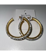 KATE SPADE NEW YORK GOLD TONE RAZZLE DAZZLE HOOP EARRINGS New $129 - €109,71 EUR KATE SPADE NEW YORK GOLD TONE RAZZLE DAZZLE HOOP EARRINGS New $129 - €109,71 EUR