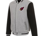 NFL Arizona Cardinals  Reversible Full Snap Fleece Jacket  JHD  2 Front ... - $119.99