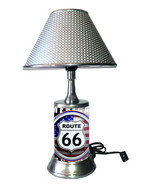 Route 66 desk lamp with chrome finish shade - $60.86 CAD
