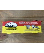 3-Pack Sterno Canned Heat Cooking Fuel 45 Minute Gel Can Camp or Emergency - £13.21 GBP