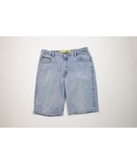 Vintage 90s Streetwear Mens 38 Distressed Baggy Fit Denim Jean Shorts Jo... - $912.21 MXN