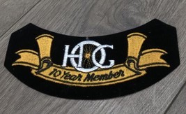 HARLEY DAVIDSON HOG 10 Year Member Patch!!!! - £9.31 GBP