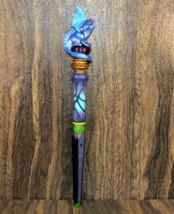 2008 New Kingdoms MagiQuest Great Wolf Lodge Blue Dragon Wand 18&quot; Lights up - $24.70