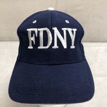 FDNY 911 SM CAPS BLUE ADJUSTABLE STRAPBACK CAP HAT - £4.00 GBP