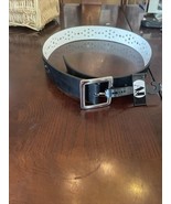 A&amp;I Black white inside stars belt size s/m - $19.79