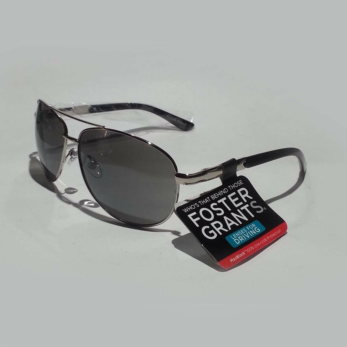 Primary image for Foster Grant Sunday Drive Men Sunglasses Lenses for Driving Black