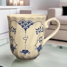 Finlandia by Churchill Mug Blue And White Swill Edge England Coffee Tea Cup - £9.46 GBP
