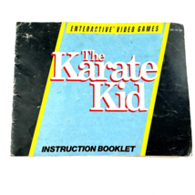 The Karate Kid NES 1987 Enteractive Video Game Manual Instruction Booklet ONLY - $15.83