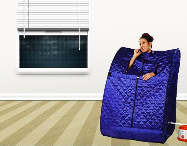 Portable Therapeutic Steam Sauna Bath Lose Weight/Fat/Relieves Pain Only @SF - $133.64