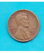 1951 D Lincoln Wheat Penny- Circulated - £5.58 GBP