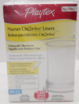Playtex Nurser Drop-ins Nurser Bottles Liners 4 oz 80 Count - £13.31 GBP