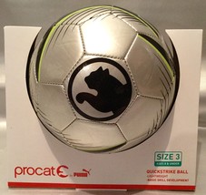 Puma Procat Quickstrike Kids Soccer Ball, Size 3   8 Years And Under   New - £11.89 GBP