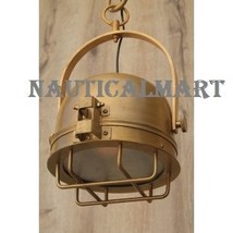 BRASS MEDIUM PENDANT LIGHT BY NAUTICALMART - £77.42 GBP