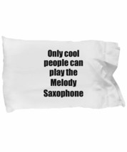 Melody Saxophone Player Pillowcase Musician Funny Gift Idea Bed Body Pillow Cove - £17.10 GBP