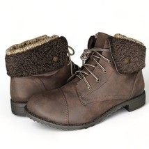 Cliffs By White Mountain Size 9 Womens Faux Fur Outdoors Boots - £31.62 GBP