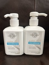 2 Keracolor Color+Clenditioner Platinum Cleanse &amp; Condition 12 oz Free Ship NEW - $33.65