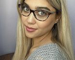 New Versace Mod. 3215 4851 Tortoise 54mm Cats Eye Women's Eyeglasses Fra... - $169.99