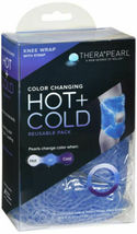 NEW TheraPearl Knee Wrap, Reusable Hot Cold Therapy Pack with Gel Beads SEALED! - £22.27 GBP