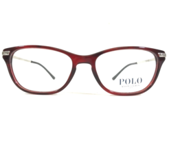 Polo Ralph Lauren Eyeglasses Frames PH 2135 5533 Red Tortoise Silver 51-17-140 - £33.46 GBP