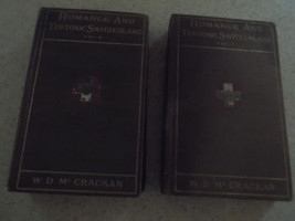 Antique Romance &amp; Teutonic Switzerland Vol. 1 &amp; 2 Wd Mc Crackan 1907 - $42.00