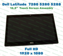 Dell Latitude 7280 12.5&quot; Touch Screen Fhd Lcd Led Wide Screen Ttdkd - £72.15 GBP