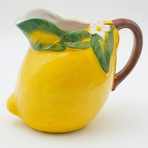 Maxcera Handcrafted Lemon Pitcher Adorable - $35.64