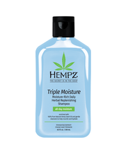 Hempz Triple Moisture Rich Daily Relpenishing Shampoo, 8.5 Oz.