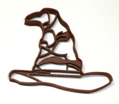 Wizard Witch Hat With Details Magic Spell Halloween Cookie Cutter USA PR2418 - £2.30 GBP