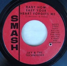 Jay &amp; Techniques - Singles Game / Baby How Easy Your Heart 7&quot; 45 Smash - £9.35 GBP