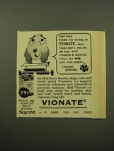 1959 Squibb Vionate Ad - Dear Boss Thanks for buying me Vionate - £14.62 GBP