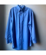 Men&#39;s Jos. A Banks Blue Button Down 100% Cotton Shirt 16 1/2 - 33 - £20.67 GBP