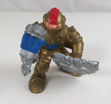 1999 Fisher Price Great Adventure Magic Castle Gold Knight 2.75&quot; Action ... - $145.47 MXN