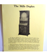 The Mills Duplex Slot Machine AD Marketplace Magazine Print Vintage Adve... - £9.21 GBP